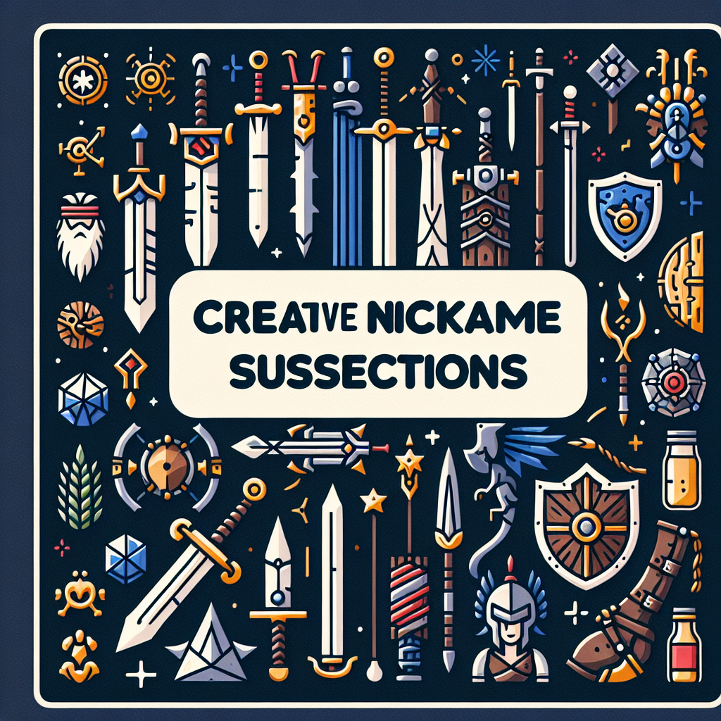 Creative Nickname Ideas for Your Mobile Legends Adventure