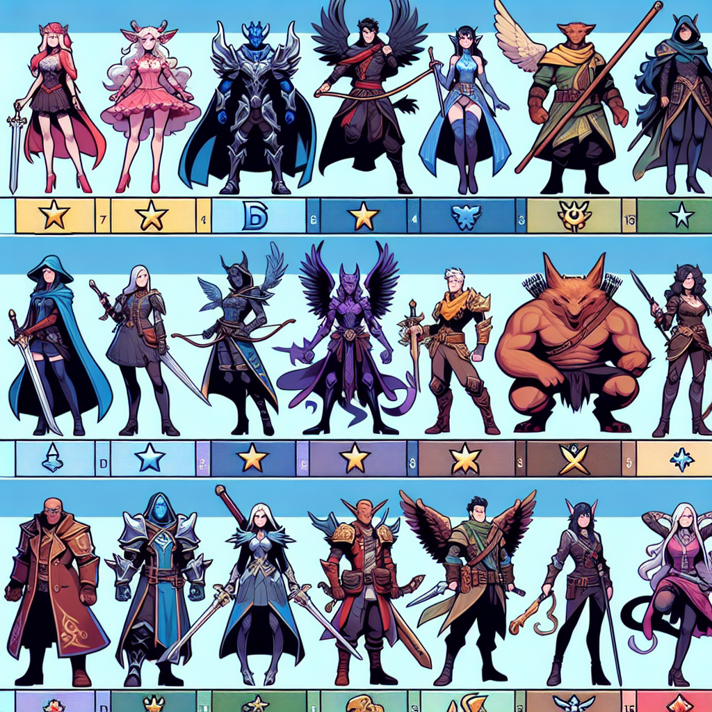 Ultimate Genshin Impact Tier List: Rank Your Favorite Characters